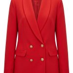 veste  Rouge Chic et Structuré - Collection Orkidia Fashion