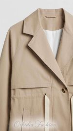 Trench Urbain Beige Élégant - Orkidia Fashion – Image 4