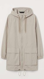 Veste à Capuche Moderne Beige - Élégance Urbaine Orkidia Fashion