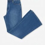 Jean Flare Élégance - Pantalon Denim Taille Haute