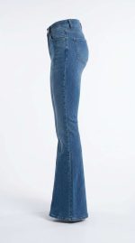 Jean Flare Élégance - Pantalon Denim Taille Haute – Image 3