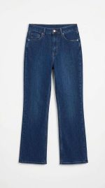 Jean Crop Droit Indigo - Coupe Moderne & Élégante