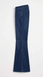 Jean Crop Droit Indigo - Coupe Moderne & Élégante – Image 3