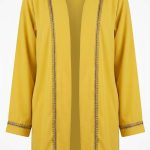 Blouse Ocre Beldi Orkidia – Élégance Marocaine