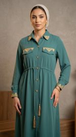 Robe Beldi Orkidia – Éclat Marocain – Image 2