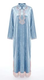 Caftan Beldi Velours Émeraude