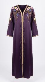 Caftan de Soie Étoilé - Orkidia