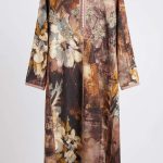 Caftan Beldi Orkidia - Éclat de Soie Sauvage