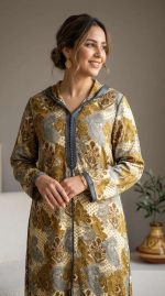 Robe Beldi Orkidia – Éclat Bohème – Image 4