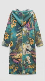 Robe Florale Beldi Émeraude – Image 2