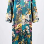 Robe Florale Beldi Émeraude