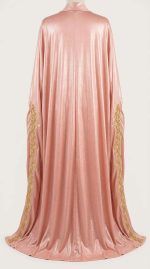 Robe-Chemise Beldi Orkidia : Éclat de Broderie Artisanale – Image 2
