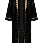 Kimono Beldi Émeraude : Élégance Brodé
