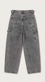Élégance Décontractée : Jean Taille Haute Gris
