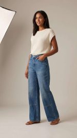 Jean Boyfriend Élégant - Orkidia Fashion – Image 4