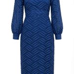 Robe Pablo Bleu Nuit : Élégance Intemporelle