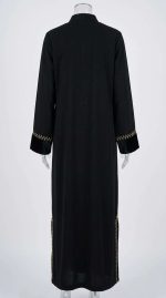 Robe Beldi Noire Étoilée – Image 2