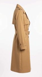 Trench-coat Classique Beige L'Intemporel | Orkidia Fashion – Image 3