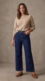 Jean Délavé Coupe Relax - Denim Premium – Image 4
