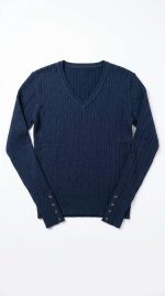 Pull V-Cou Élégance Intemporelle
