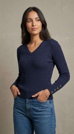 Pull V-Cou Élégance Intemporelle – Image 4