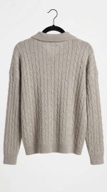 Pull Claudine Tressé Élégance Intemporelle – Image 2