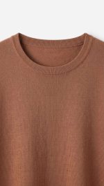 Tunique Oversize en Maille Douce - Vieux Rose – Image 3