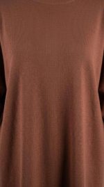 Tunique Oversize en Maille Douce - Vieux Rose – Image 4