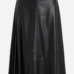 Jupe en Cuir Sophisticata : Élégance Intemporelle