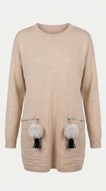 Élégance Texturée : Pull Zippé Raffiné