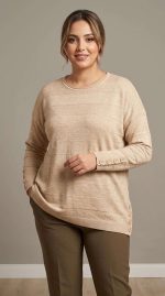 Élégance Douceur : Pull en Maille Texturée – Image 4