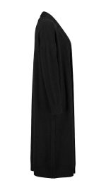 Élégance Intemporelle : Cardigan Noir en Maille Douce – Image 3