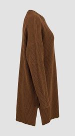Élégance Douce : Pull Ample en Laine Camel – Image 3