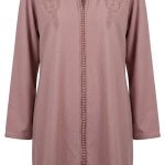 Blouse Beldi Orkidia : L'Élégance de l'Artisanat Marocain