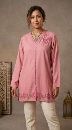 Blouse Beldi Orkidia : Éclosion Florale – Image 4