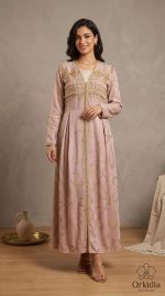 Robe Beldi Orkidia : Broderie d'Exception – Image 2