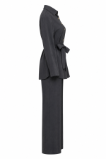 Ensemble Femme Noir avec Pantalon Large Élégant – Image 7