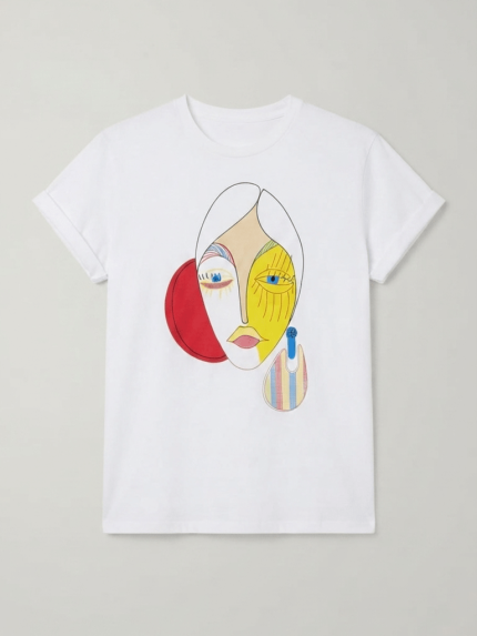 T-Shirt Femme Imprimé Abstrait : l'art graphique au service de votre style