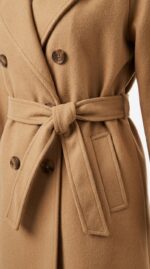 Manteau camel ceinture detail - Orkidia Fashion Nador